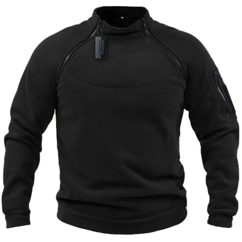 Boefke - Tactisch Sweatshirt Met Ritssluiting