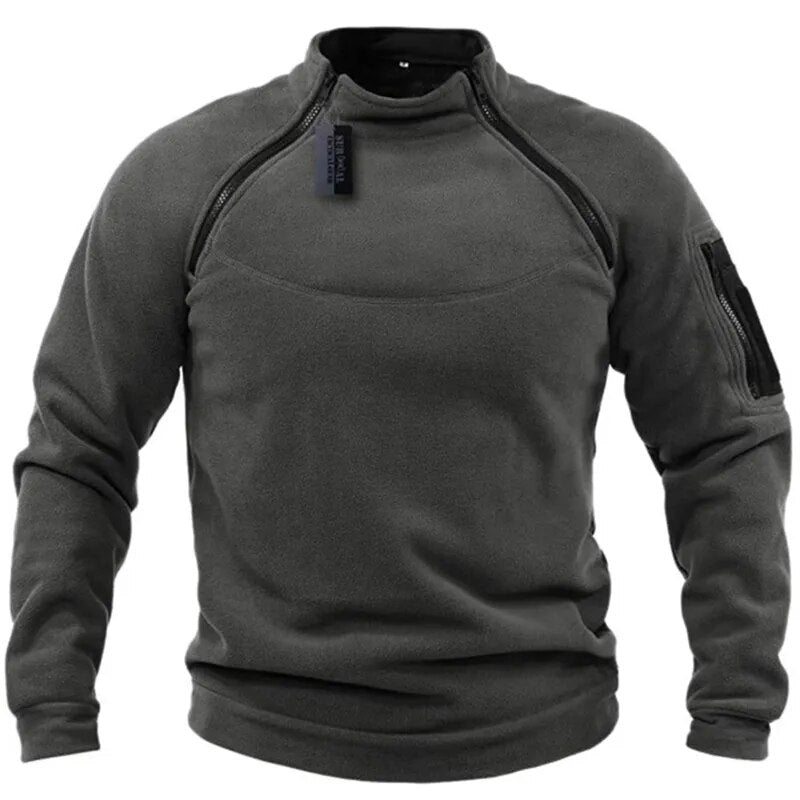 Boefke - Tactisch Sweatshirt Met Ritssluiting