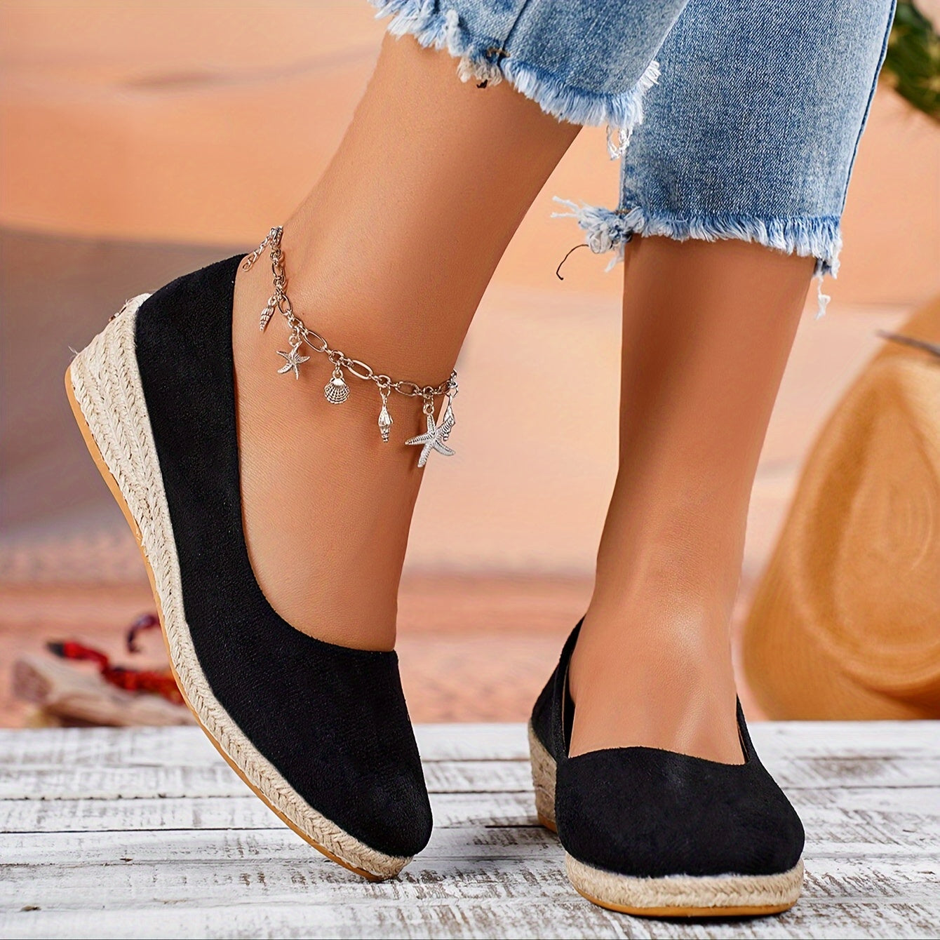 Eppie - Casual Espadrille Flats