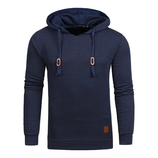 Claessen - Getextureerde Gebreide Hoodie