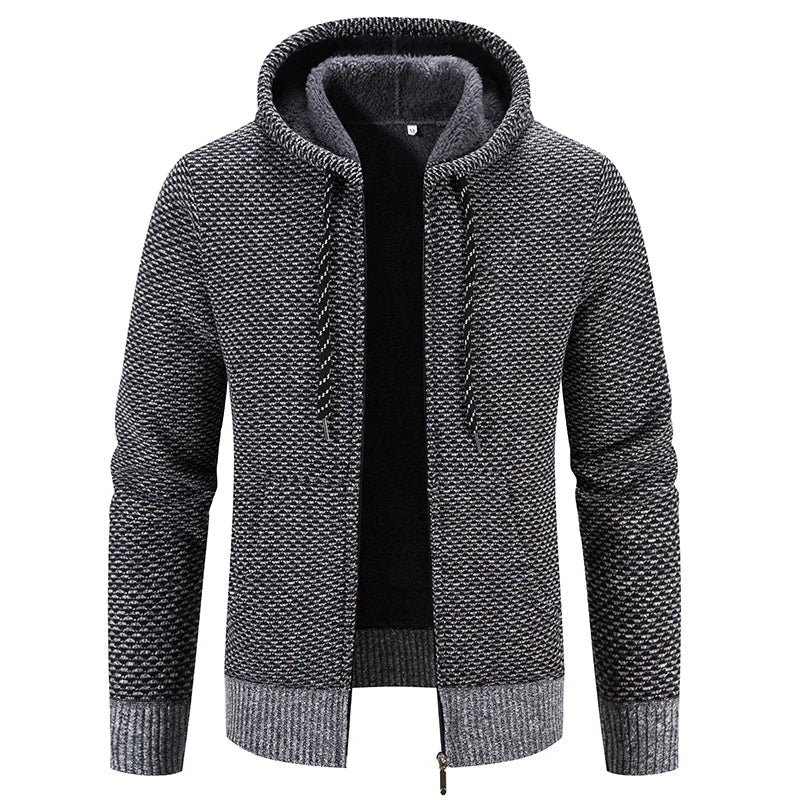 Eubart - Heren Gebreide Hoodie