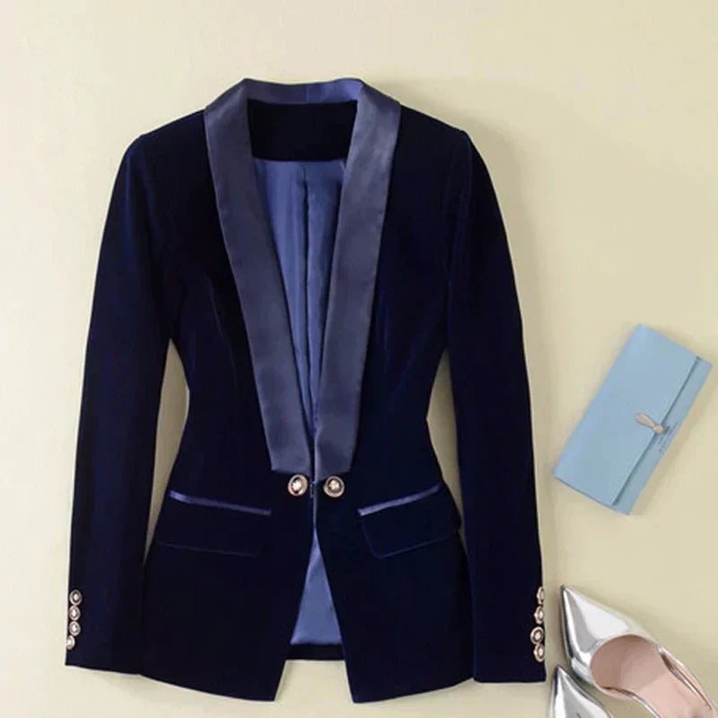 Anjolien - Dames Getailleerde Blazer